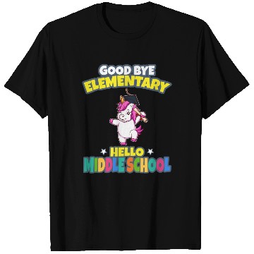 Discover Good Bye Elementary Hello Middle School Graduation T Shirts