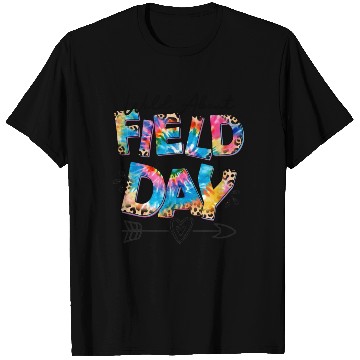 Discover Tie dye leopard Wild About Field Day Teacher Kids T Shirts