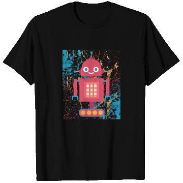 Discover Robotics Cute Robot T Shirts