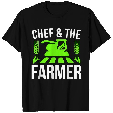 Discover Farmer T Shirts Chef & the Farmer Farm Life Gift T Shirts