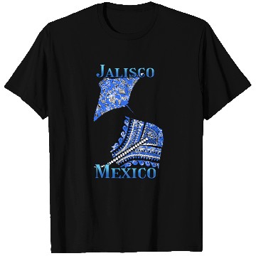 Discover Jalisco Vacation Tribal Stingrays T Shirts
