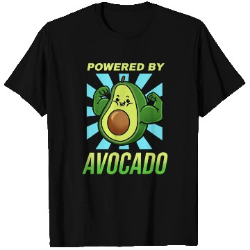 Discover Powered By Avocado For Avocado Lover T Shirts