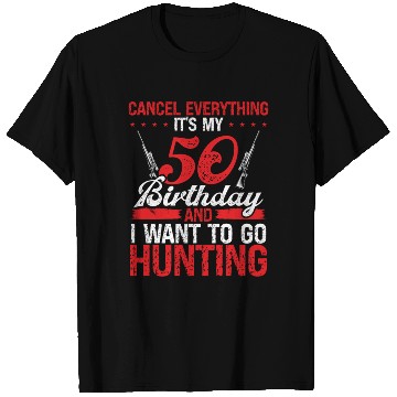 Discover 50 Year Old Hunter 50th Birthday Idea for Hunting T Shirts
