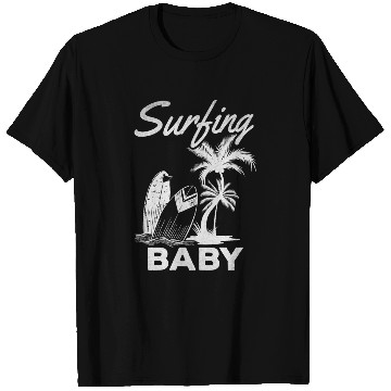 Discover Family Surfing Surfboard Surfing Wave Surfer I T Shirts