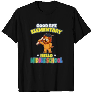Discover Good Bye Elementary Hello Middle School Graduation T Shirts