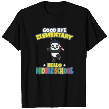 Discover Good Bye Elementary Hello Middle School Graduation T Shirts