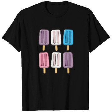 Discover Intersex Flag Popsicles 4th of July Subtle Pride T Shirts