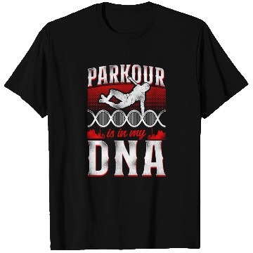 Discover Parkour Free Running Traceur Dna T Shirts