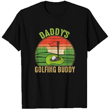 Discover Daddy's Golfing Buddy Fathers Day T Shirts