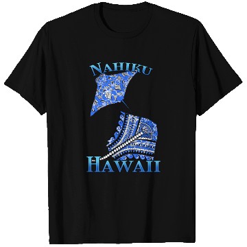 Discover Nahiku Vacation Tribal Stingrays T Shirts