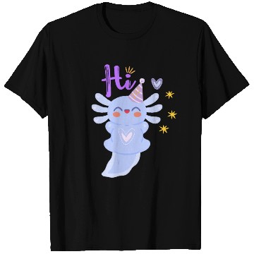 Discover Baby Axolotl Art - 4 T Shirts