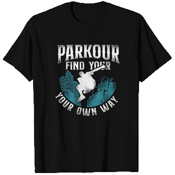 Discover Parkour Free Running Traceur T Shirts