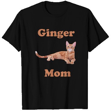 Discover Ginger Cat Mom T Shirts