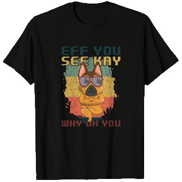Discover Pet Dog Owner Shepherd Belgian Malinois Relax Yoga T Shirts