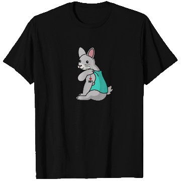 Discover I Love Mom Tattoo Rabbit T Shirts