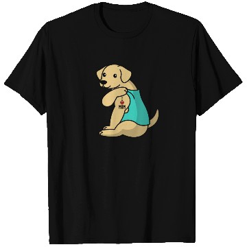 Discover I Love Mom Tattoo Labrador T Shirts