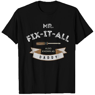 Discover Black Beige Light Brown Vintage Father's Day T Shirts