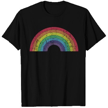 Discover Rainbow Pride Vintage T Shirts Design