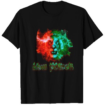 Discover fire lion T Shirts