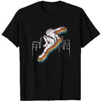 Discover Parkour Free Running Traceur Retro T Shirts