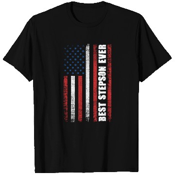 Discover Best Step Son Ever 4th of July Independence Day US T Shirts