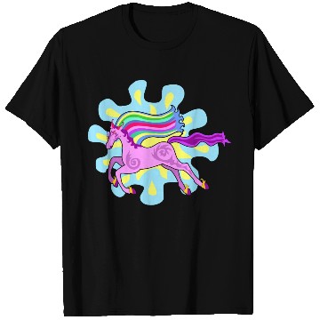 Discover Dream Rainbow Magic Horse T Shirts