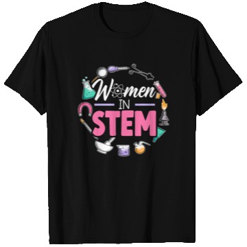 Discover Women In STEM Steminist Engineering Science T Shirts