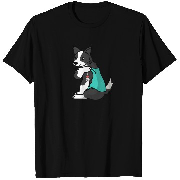 Discover I Love Dad Border Collie T Shirts