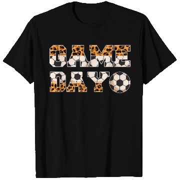 Discover Leopard Soccer Game Day Sports Lover T Shirts