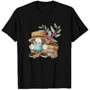 Discover Coffee Gnome Gardening Funny Gnomes T Shirts