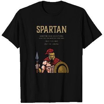 Discover Spartan Soldier Motivation Warrior Training T Shirts