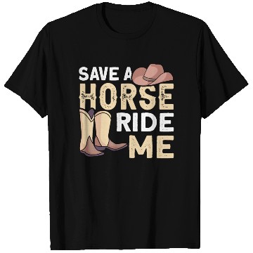 Discover Horse Ride Cowboy T Shirts