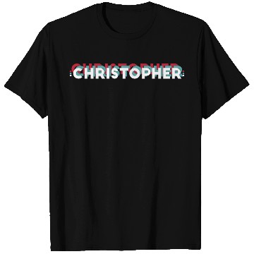 Discover Christopher Name, Funny Name Christopher 80s theme T Shirts