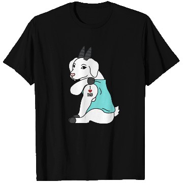 Discover I Love Dad Goat T Shirts
