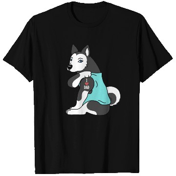 Discover I Love Dad Husky T Shirts