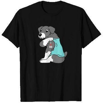 Discover I Love Dad Schnauzer T Shirts
