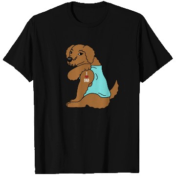 Discover I Love Dad Goldendoodle T Shirts