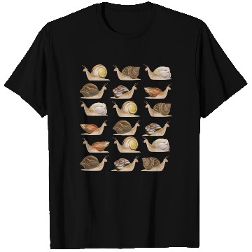 Discover Snail Collection Researcher Biology Snails T Shirts