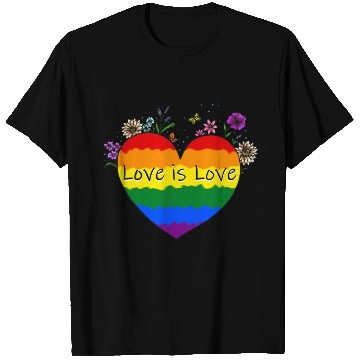 Discover Love is Love T Shirts