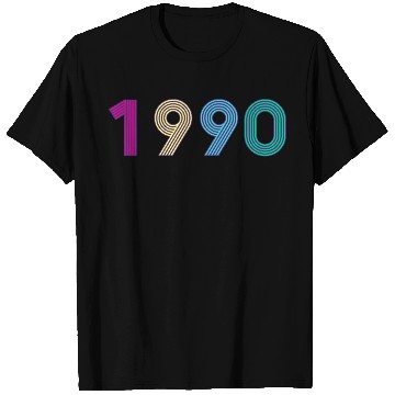 Discover Year 1990 - 90s Colors T Shirts