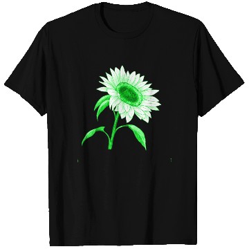 Discover Green sunflower T Shirts
