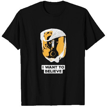 Discover I Want To Believe 001 Skull T Shirts
