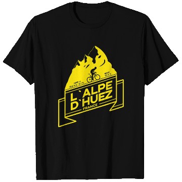 Discover L Alpe D Huez Road Cycling Mountain Climb T Shirts