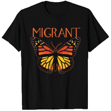 Discover Monarch Butterfly Migration Funny Butterfly Lover T Shirts