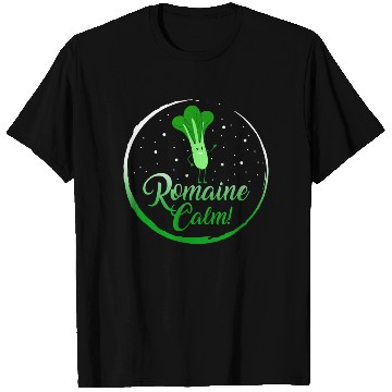 Discover Lettuce Vegetable T Shirts, Romaine Calm T Shirts,