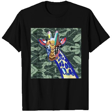 Discover The blue giraffe T Shirts