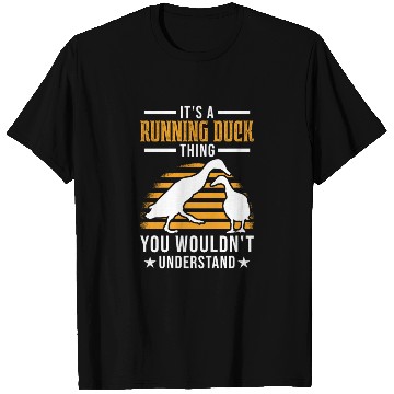 Discover Running Duck Thing Bottled T Shirts