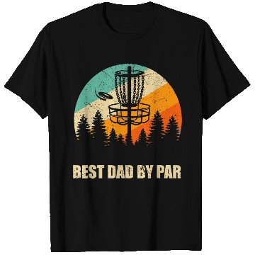 Discover Retro Disc Golf Best Dad T Shirts Sunset Vintage