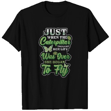 Discover Butterfly Nature Spring Colored T Shirts