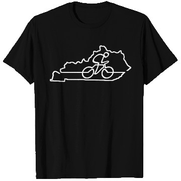 Discover Kentucky Cycling Cyclist Gift Bike Road Racing T Shirts